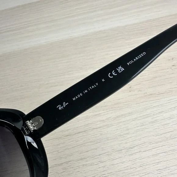 Ray-Ban Jackie Ohh RB4101 Women's Sunglasses Black Gradient Polarized 58mm - Picture 4 of 7